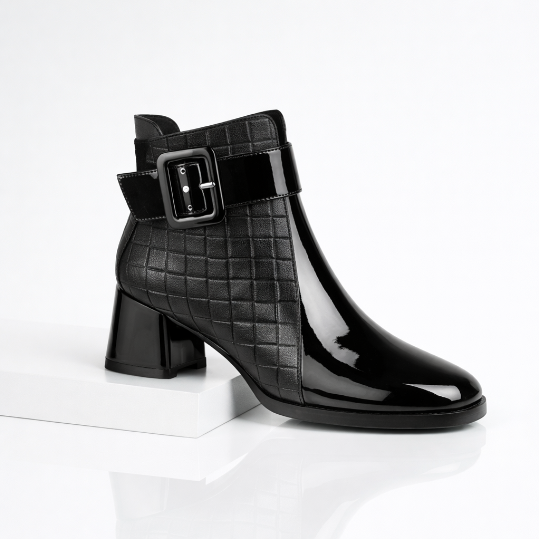 Harper Lane Leather Ankle Boots