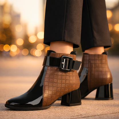 Harper Lane Leather Ankle Boots