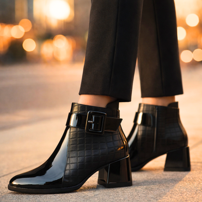 Harper Lane Leather Ankle Boots