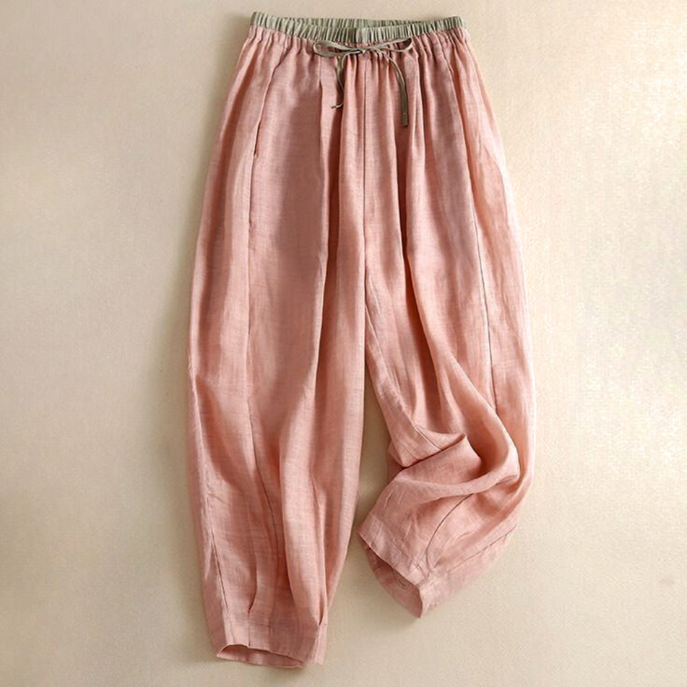 Elara Linen Trousers