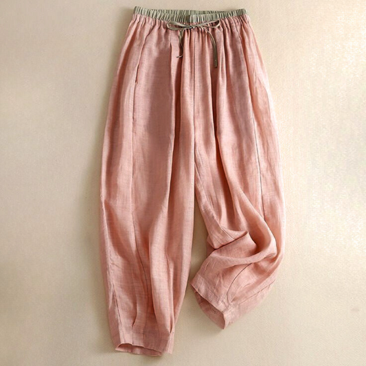 Elara Linen Trousers