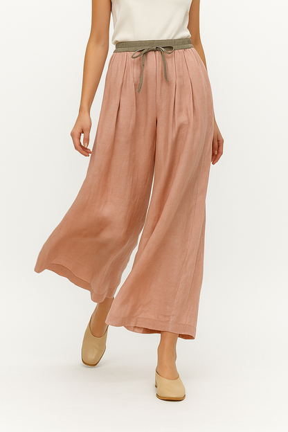 Elara Linen Trousers