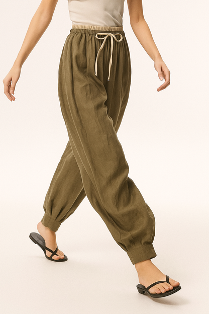 Elara Linen Trousers