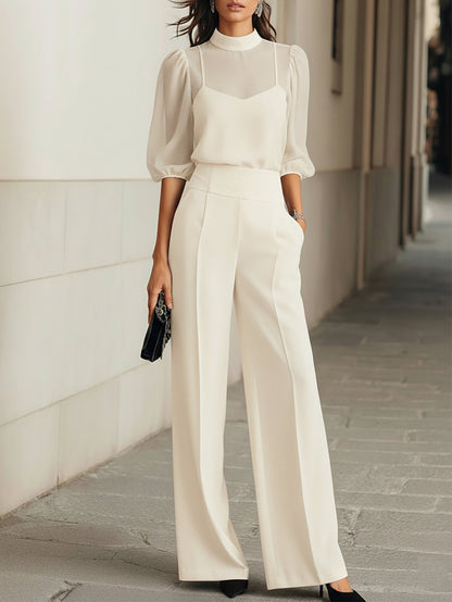 Chicnery | Chiffon Three-Piece Set